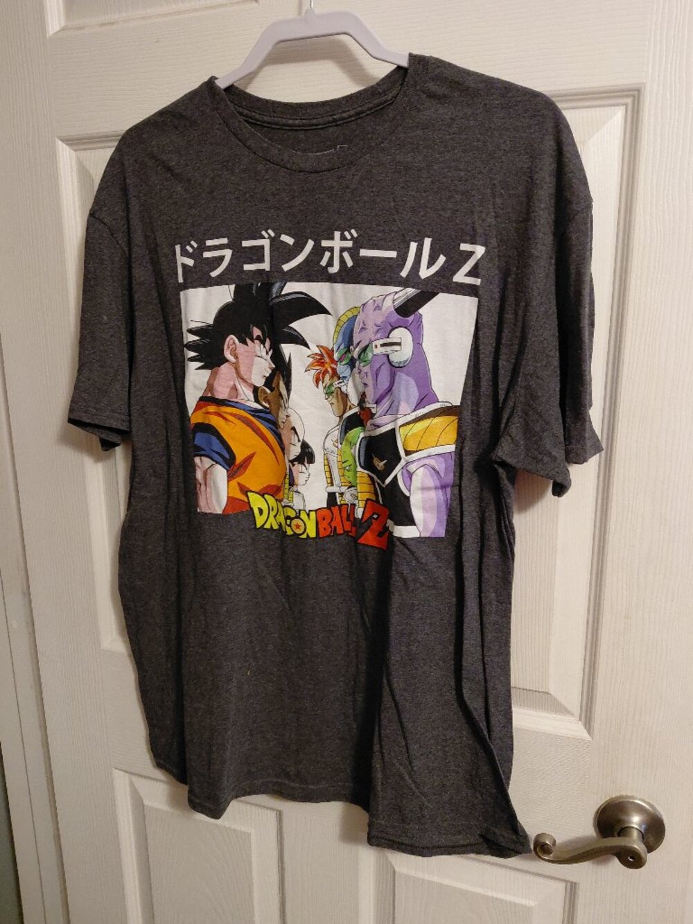 Dragonball Z Anime Tshirt, Grey, XL, New